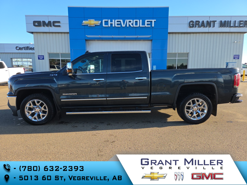 Gray 2017 GMC Sierra 1500 Pickup Truck Four-Wheel Drive Automatic