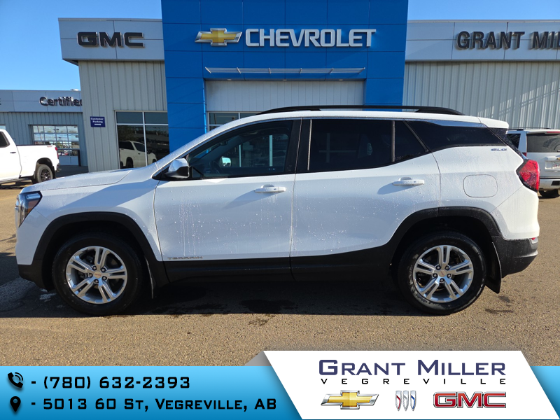 Summit White 2024 GMC Terrain SUV / Crossover All-Wheel Drive Automatic
