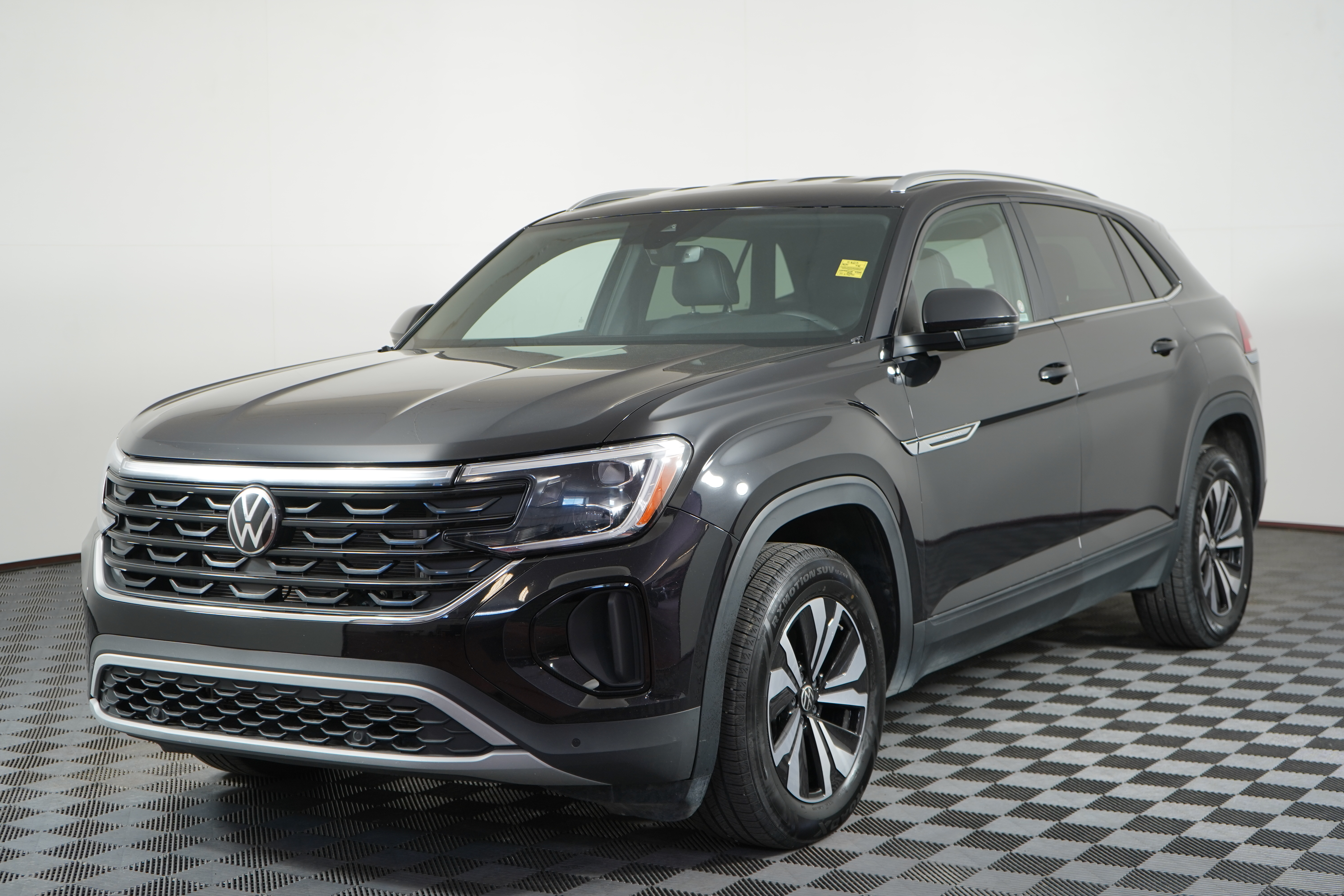 Black 2025 Volkswagen Atlas Cross Sport SE 4Motion SUV / Crossover All-Wheel Drive Automatic