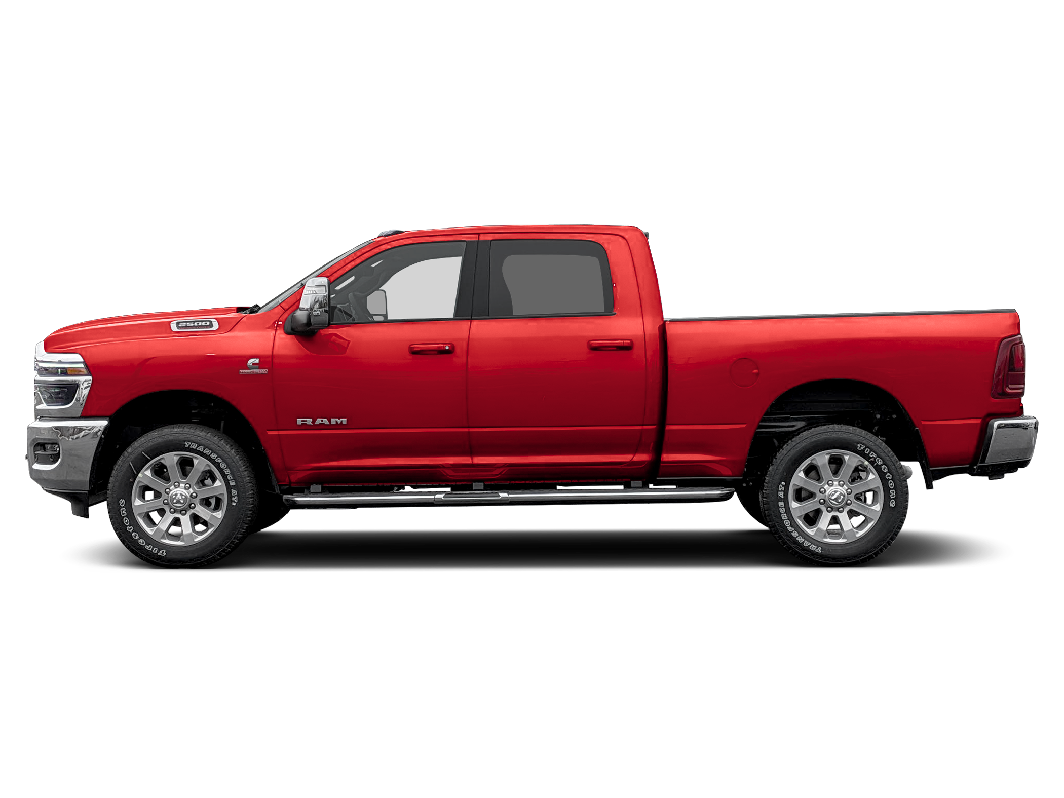 Molten Red Pearl Coat 2026 RAM 2500 Laramie Crew Cab 4WD Pickup Truck Four-Wheel Drive Automatic
