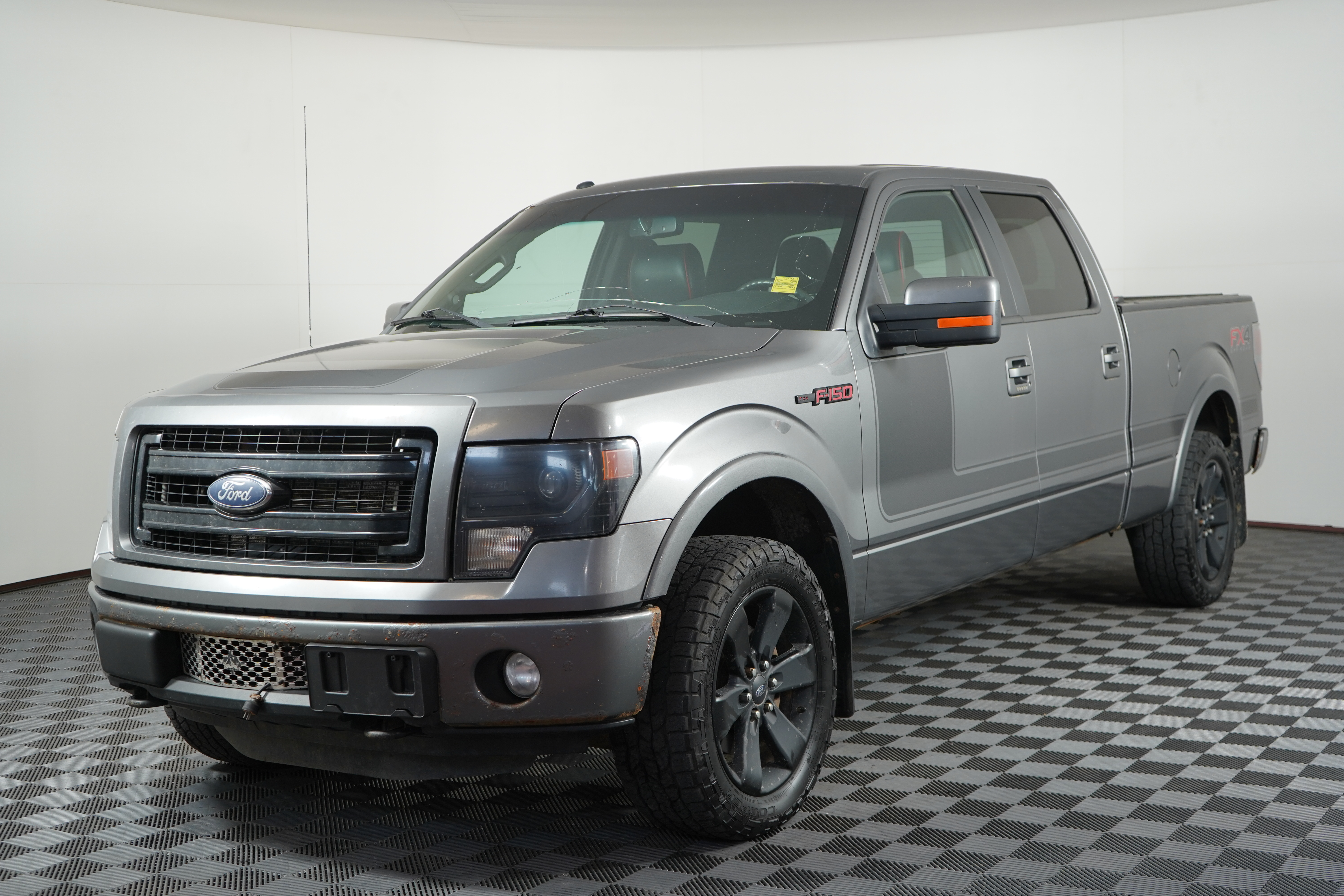 Gray 2013 Ford F-150 Pickup Truck Four-Wheel Drive Automatic