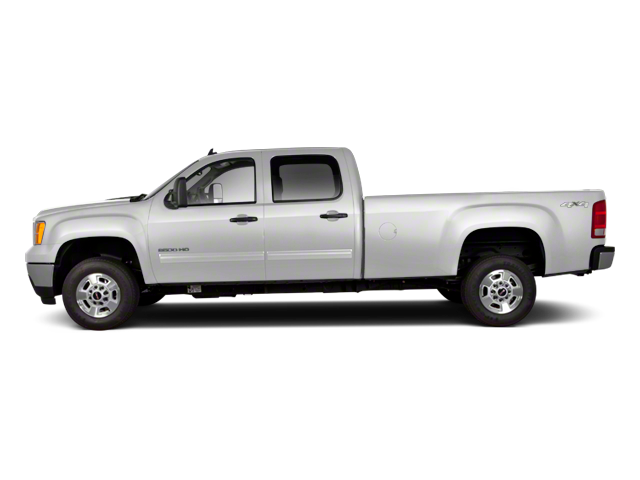 White 2010 GMC Sierra 2500HD Pickup Truck Four-Wheel Drive Automatic