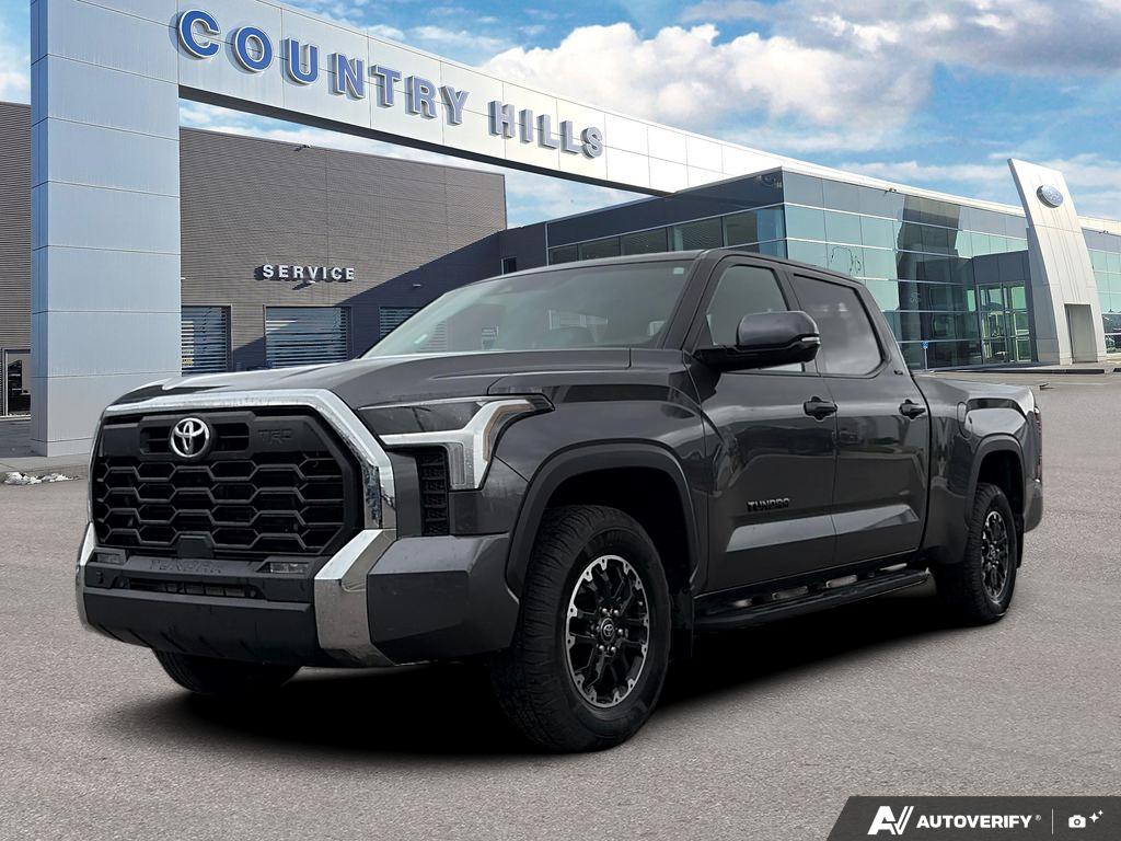 Gray 2025 Toyota Tundra Pickup Truck Four-Wheel Drive Automatic