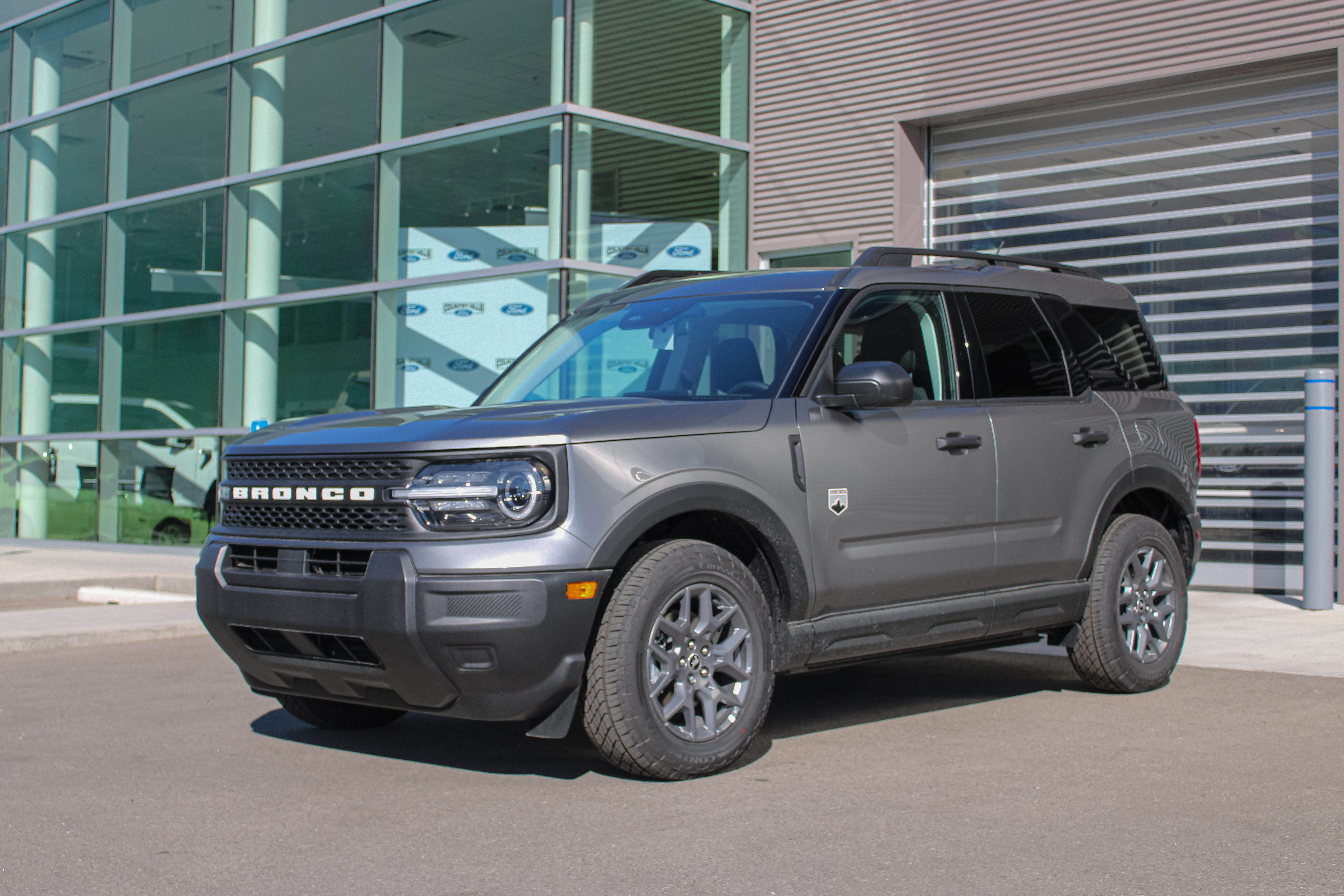 Gray (Carbonized Grey Metallic) 2026 Ford Bronco Sport SUV / Crossover All-Wheel Drive Automatic