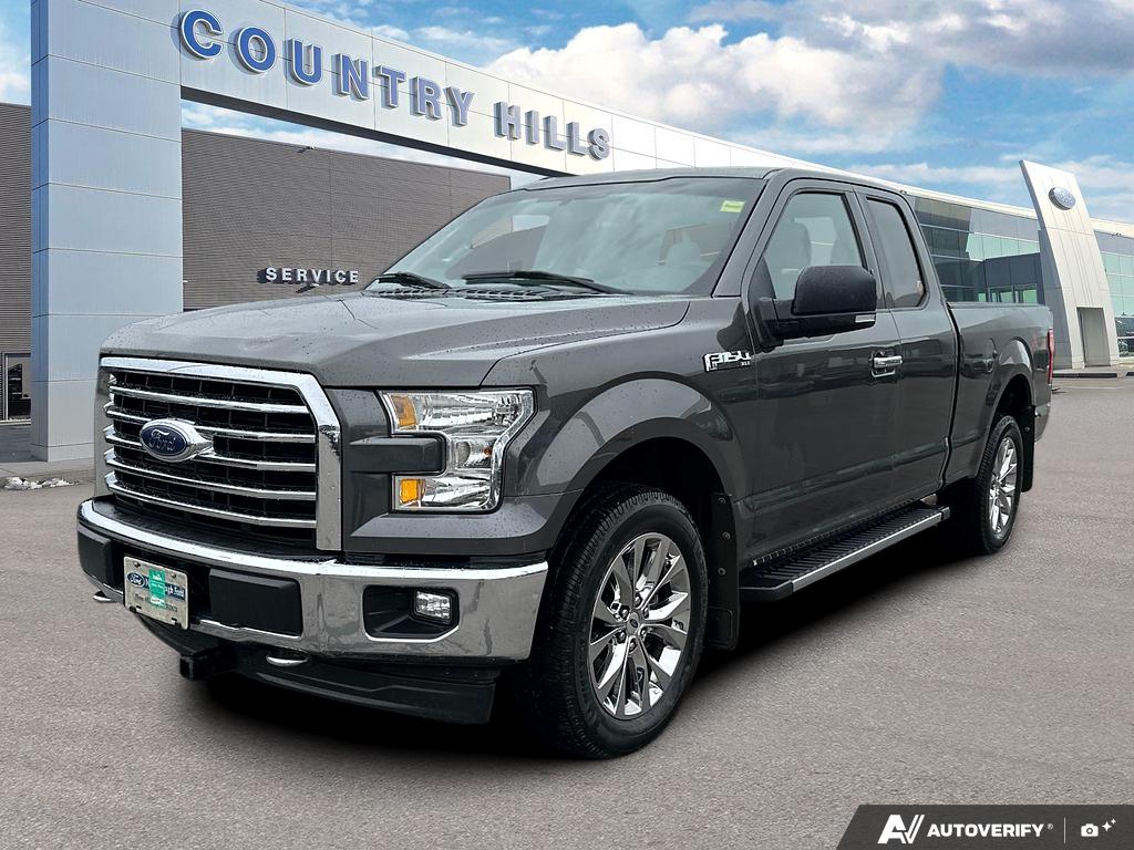 Gray 2017 Ford F-150 Pickup Truck Four-Wheel Drive Automatic