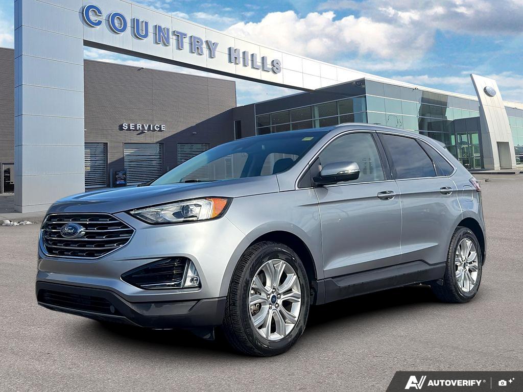 Silver 2020 Ford Edge SUV / Crossover All-Wheel Drive Automatic