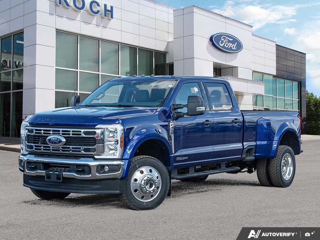 Argon Blue Metallic 2026 Ford F-450 Super Duty XLT Crew Cab LB DRW 4WD Pickup Truck Four-Wheel Drive Automatic