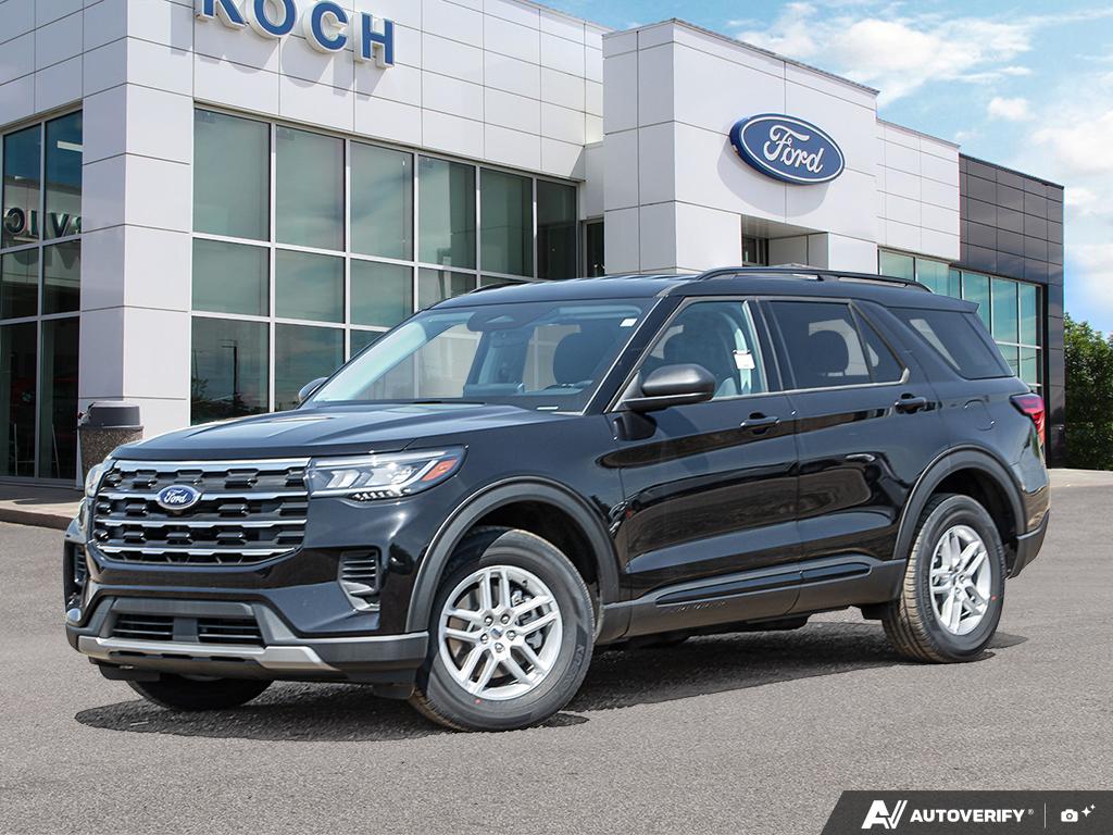 Agate Black 2026 Ford Explorer Active AWD SUV / Crossover All-Wheel Drive Automatic