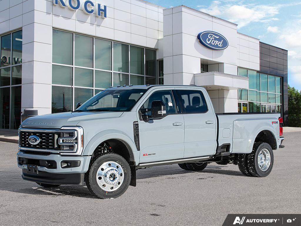 Glacier Gray 2026 Ford F-450 Super Duty Pickup Truck Four-Wheel Drive Automatic