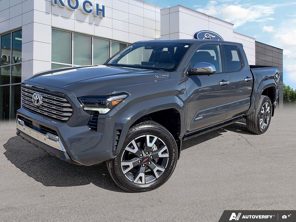 Black 2025 Toyota Tacoma Pickup Truck Four-Wheel Drive Automatic