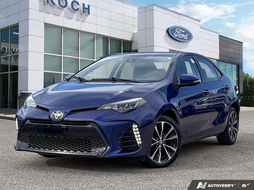 Blue 2017 Toyota Corolla Sedan Front-Wheel Drive Automatic