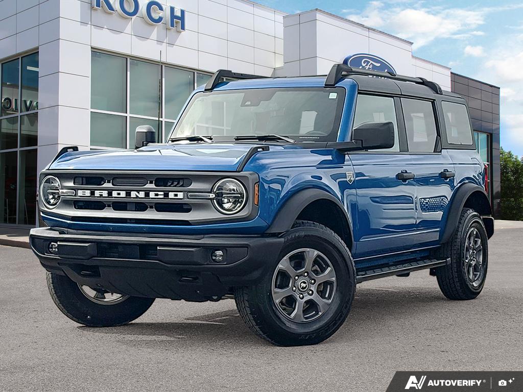 Velocity Blue Metallic 2024 Ford Bronco SUV / Crossover Four-Wheel Drive Automatic