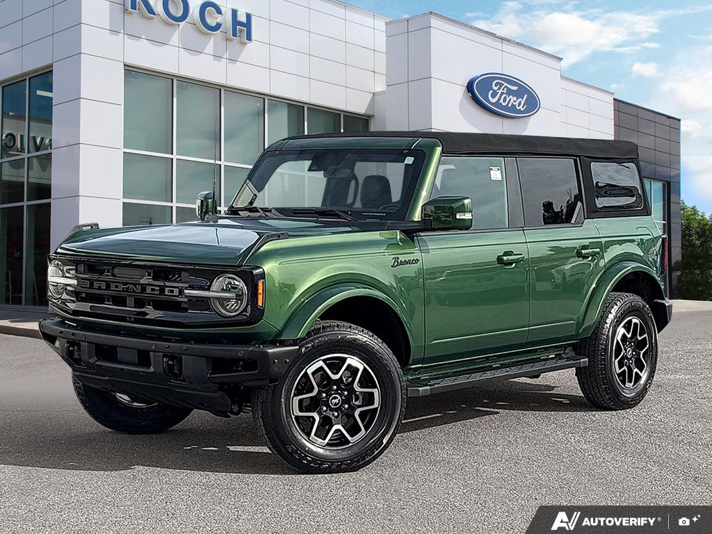 Eruption Green Metallic 2022 Ford Bronco SUV / Crossover Four-Wheel Drive Automatic
