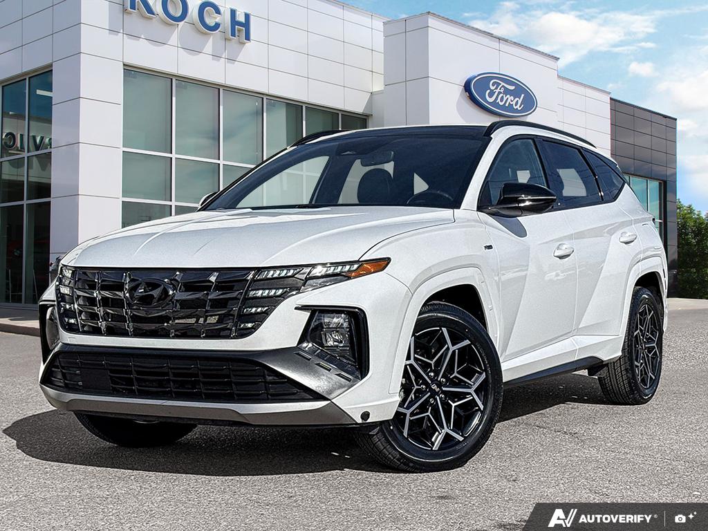 White 2023 Hyundai Tucson SUV / Crossover All-Wheel Drive Automatic
