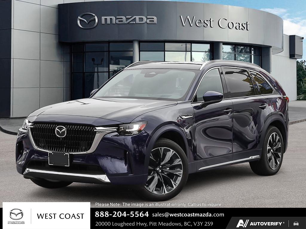Deep Crystal Blue Mica 2025 Mazda CX-90 Signature AWD SUV / Crossover Automatic