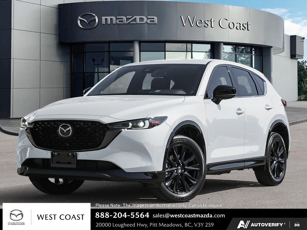 Rhodium White Metallic 2025 Mazda CX-5 Sport Design AWD SUV / Crossover Automatic