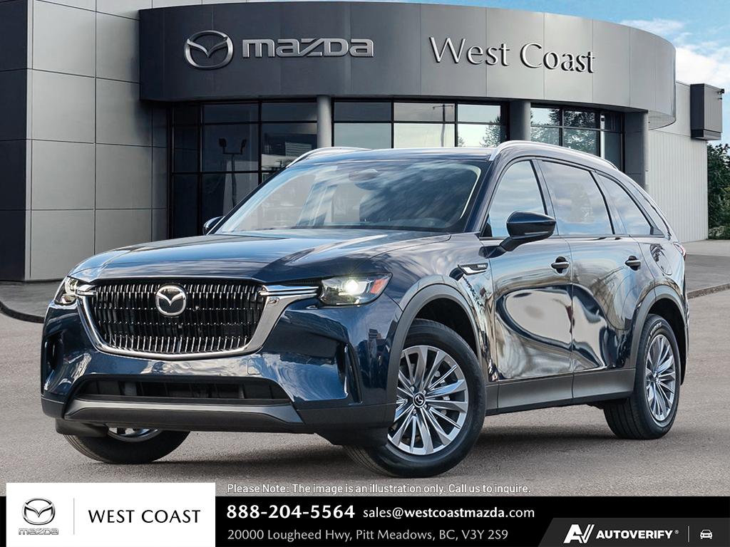 Deep Crystal Blue Mica 2025 Mazda CX-90 PHEV GS-L AWD SUV / Crossover Automatic