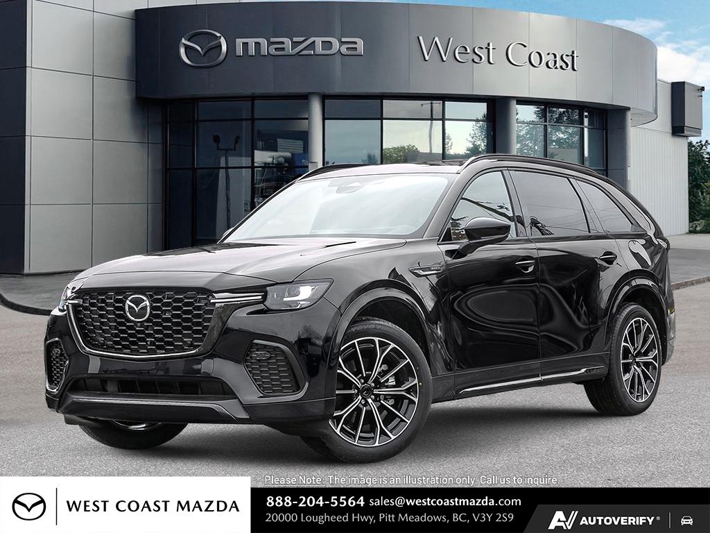 Jet Black Mica 2026 Mazda CX-70 SUV / Crossover Automatic