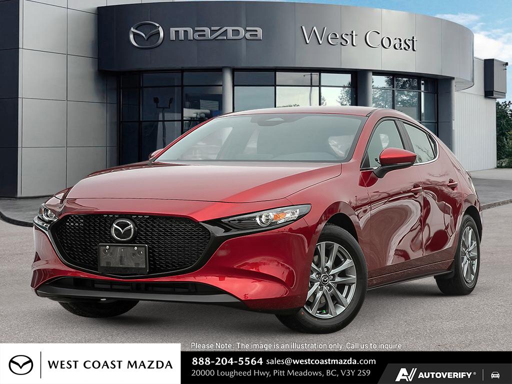 Soul Red Crystal Metallic 2026 Mazda MAZDA3 Sport Hatchback Automatic