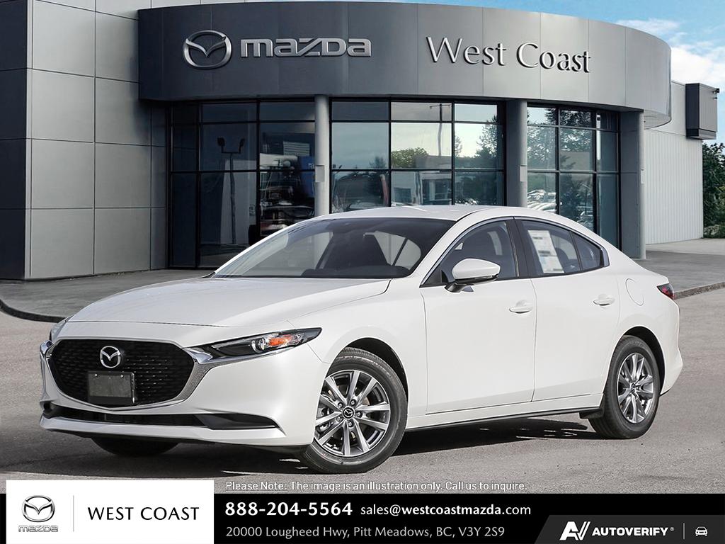 Snowflake White Pearl 2026 Mazda MAZDA3 Sedan Automatic