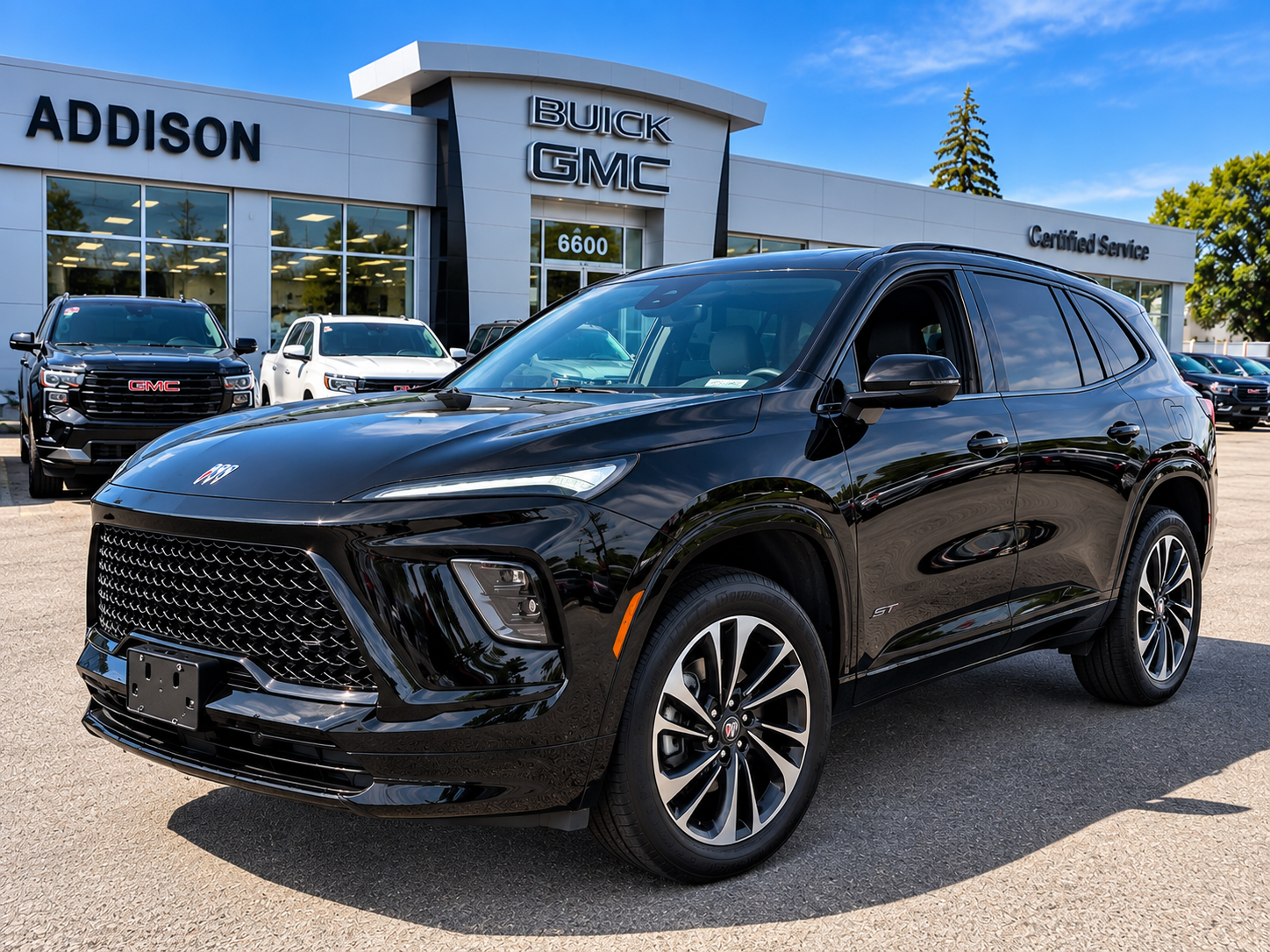 Black (Ebony Twilight Metallic) 2026 Buick Enclave SUV / Crossover Four-Wheel Drive Automatic