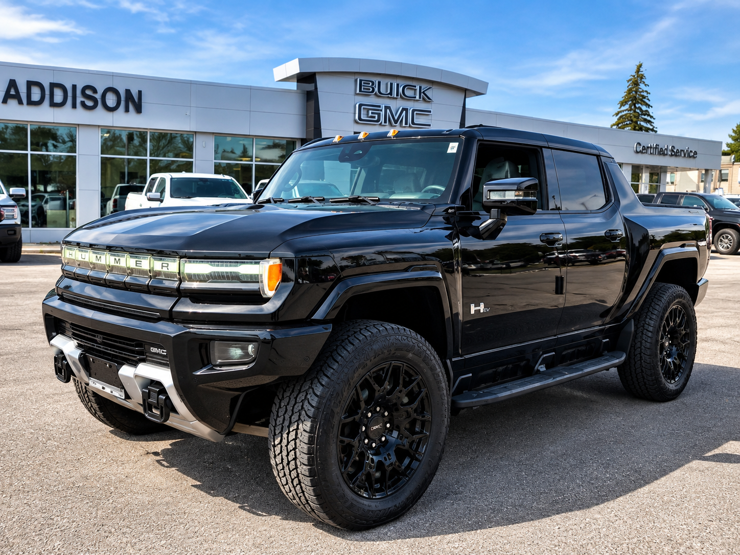 Void Black 2026 GMC Hummer EV Pickup Pickup Truck All-Wheel Drive Automatic