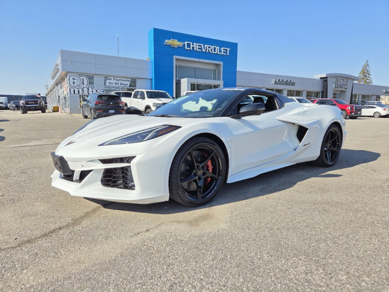 Arctic White 2026 Chevrolet Corvette E-Ray Convertible All-Wheel Drive Automatic