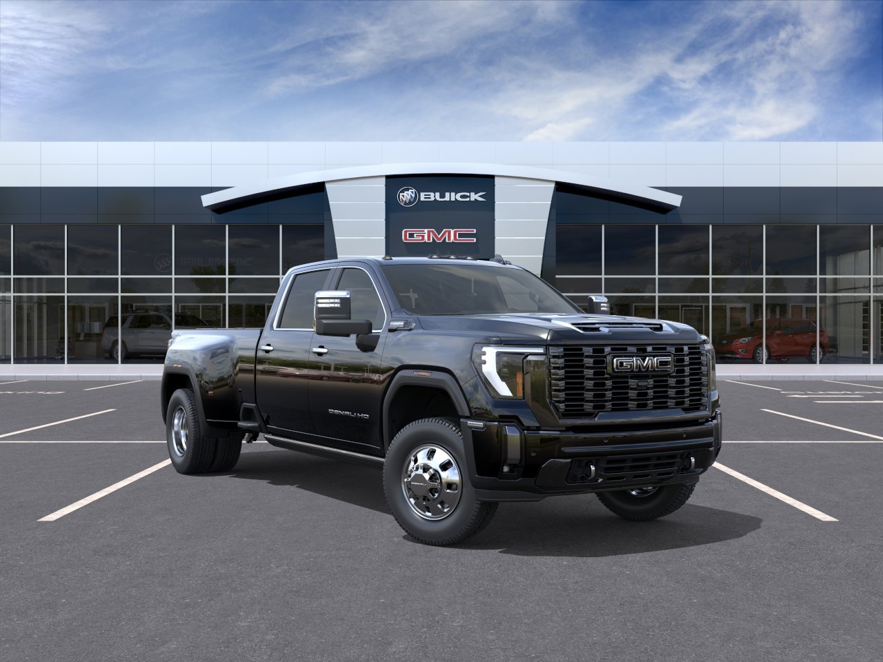 Onyx Black 2026 GMC Sierra 3500HD Pickup Truck Four-Wheel Drive Automatic
