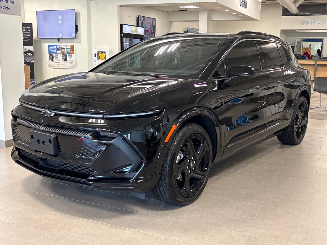 Black 2026 Chevrolet Equinox EV SUV / Crossover Front-Wheel Drive Automatic