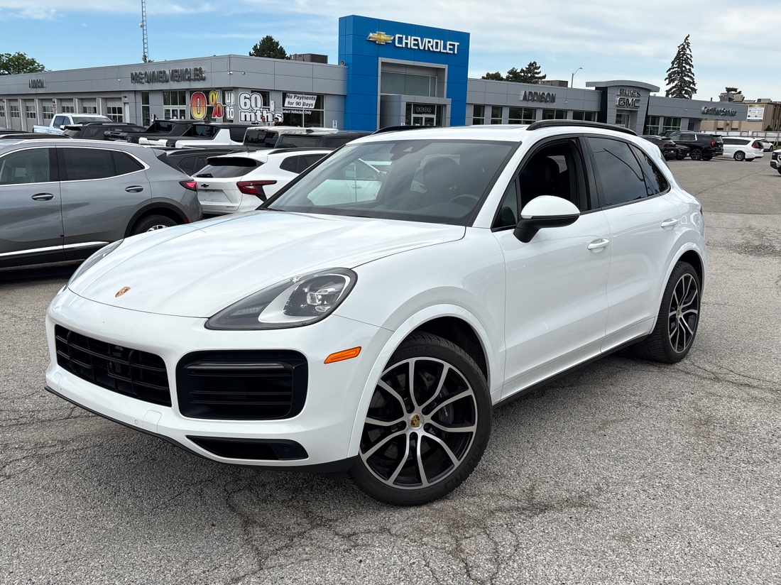 White 2021 Porsche Cayenne SUV / Crossover All-Wheel Drive Automatic