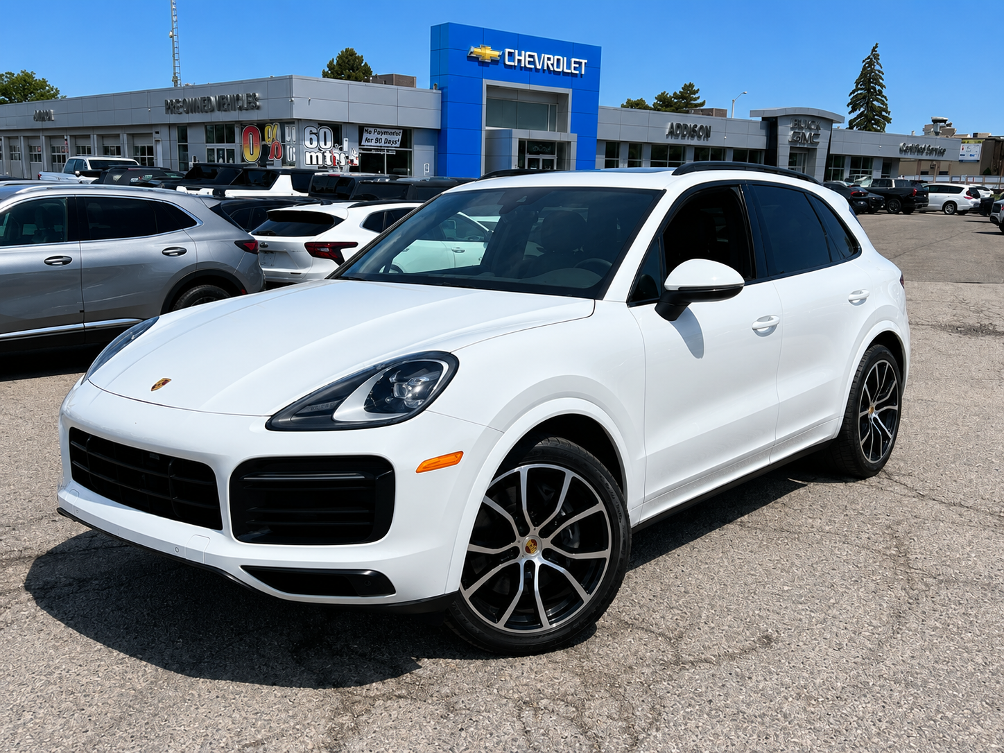 White 2021 Porsche Cayenne SUV / Crossover All-Wheel Drive Automatic