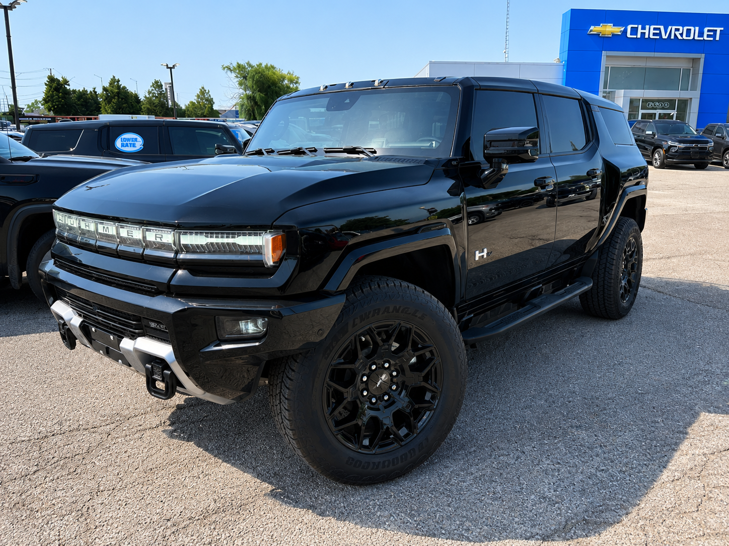 Void Black 2024 GMC Hummer EV SUV SUV / Crossover All-Wheel Drive Automatic