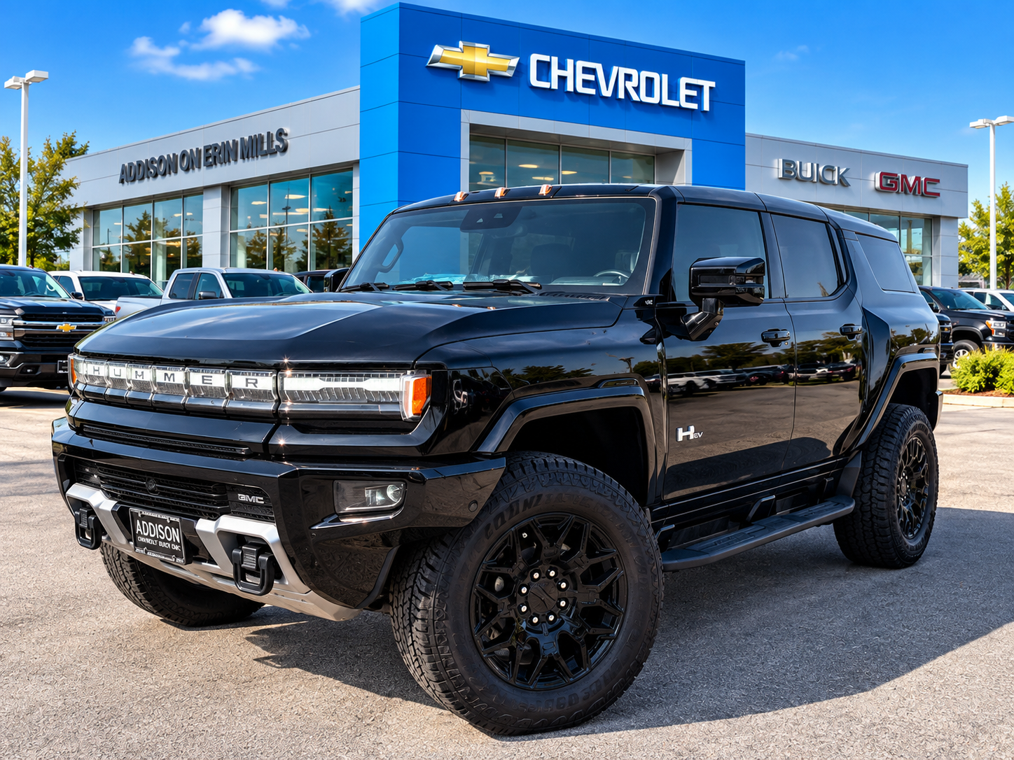 Void Black 2024 GMC Hummer EV SUV SUV / Crossover All-Wheel Drive Automatic