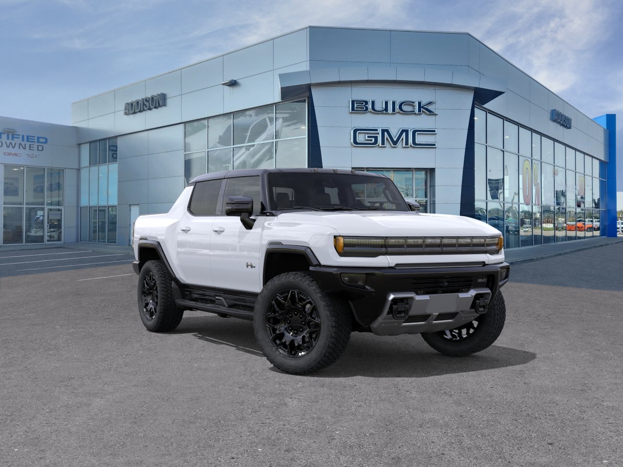 Interstellar White 2026 GMC Hummer EV Pickup Pickup Truck All-Wheel Drive Automatic