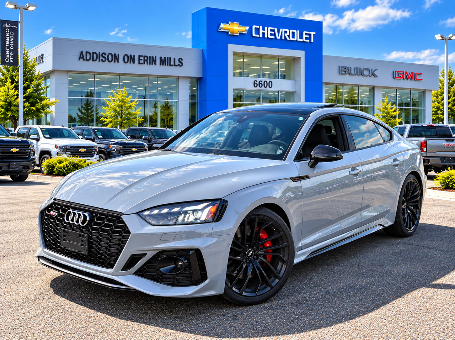 Nardo Gray 2023 Audi RS 5 Sportback Sedan All-Wheel Drive Automatic