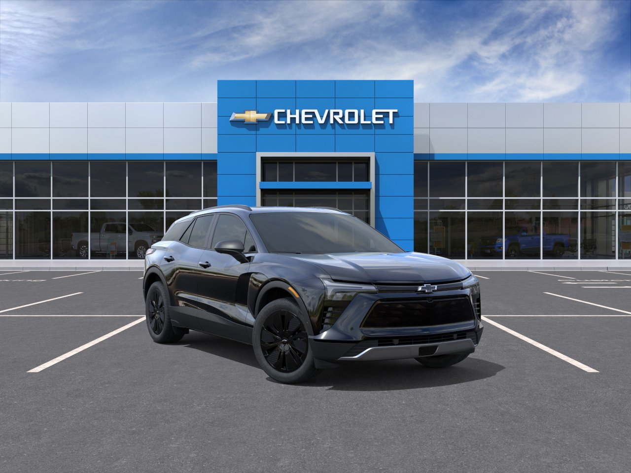 Black 2027 Chevrolet Blazer EV SUV / Crossover All-Wheel Drive Automatic