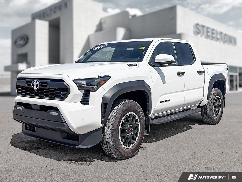 White 2024 Toyota Tacoma Pickup Truck Automatic