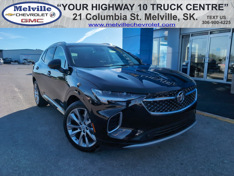 Black (Ebony Twilight Metallic) 2023 Buick Envision Avenir AWD SUV / Crossover All-Wheel Drive Automatic