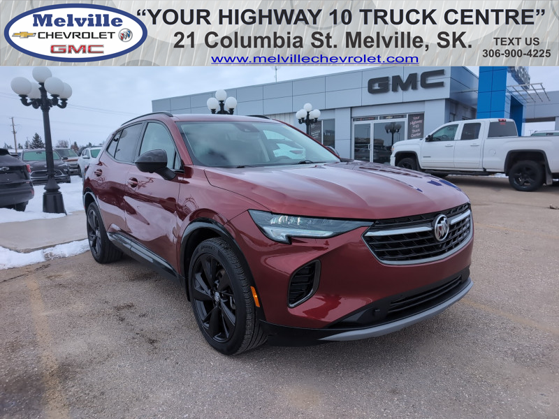 Cinnabar Metall 2023 Buick Envision Essence AWD SUV / Crossover All-Wheel Drive Automatic