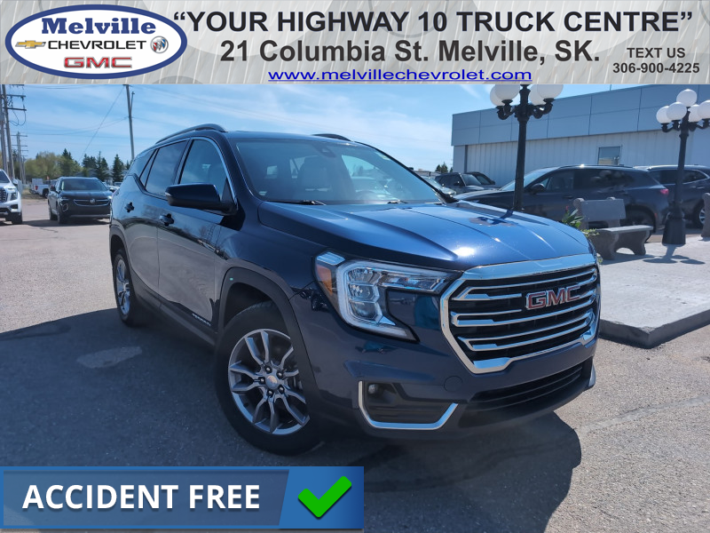 Marine Metallic 2022 GMC Terrain SLT AWD SUV / Crossover All-Wheel Drive Automatic
