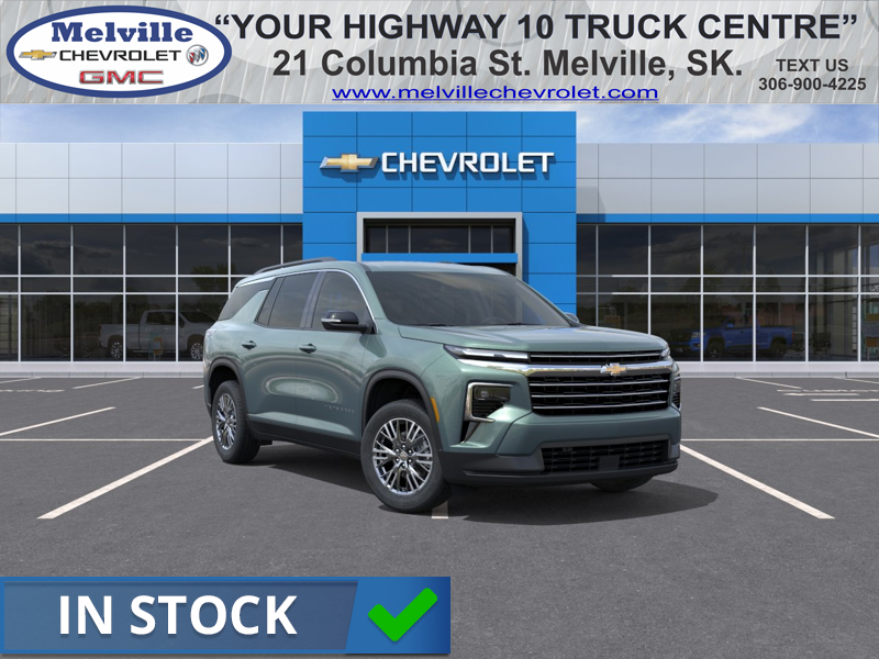Trillium Green Metallic 2027 Chevrolet Traverse SUV / Crossover Four-Wheel Drive Automatic