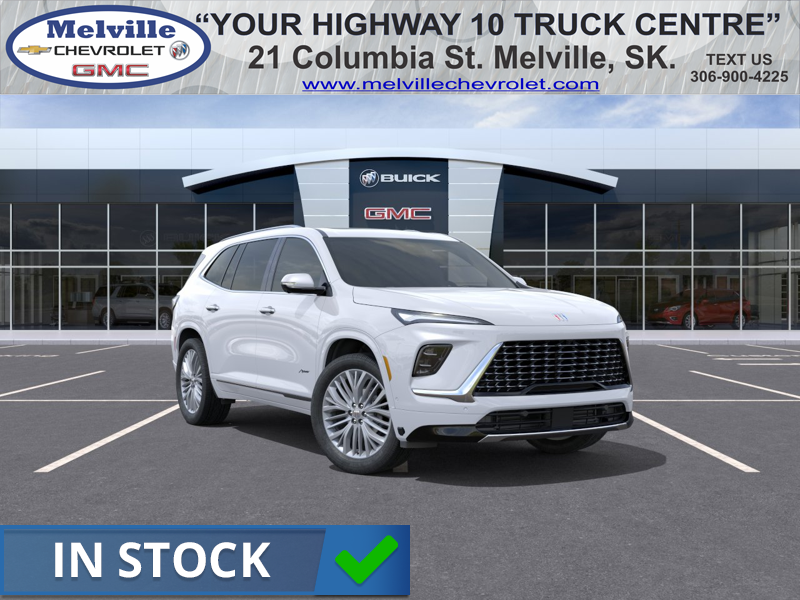 Iridescent White Tricoat 2027 Buick Enclave SUV / Crossover Four-Wheel Drive Automatic