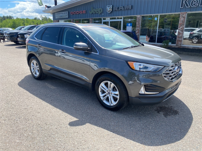 Silver 2019 Ford Edge SEL AWD SUV / Crossover All-Wheel Drive Automatic