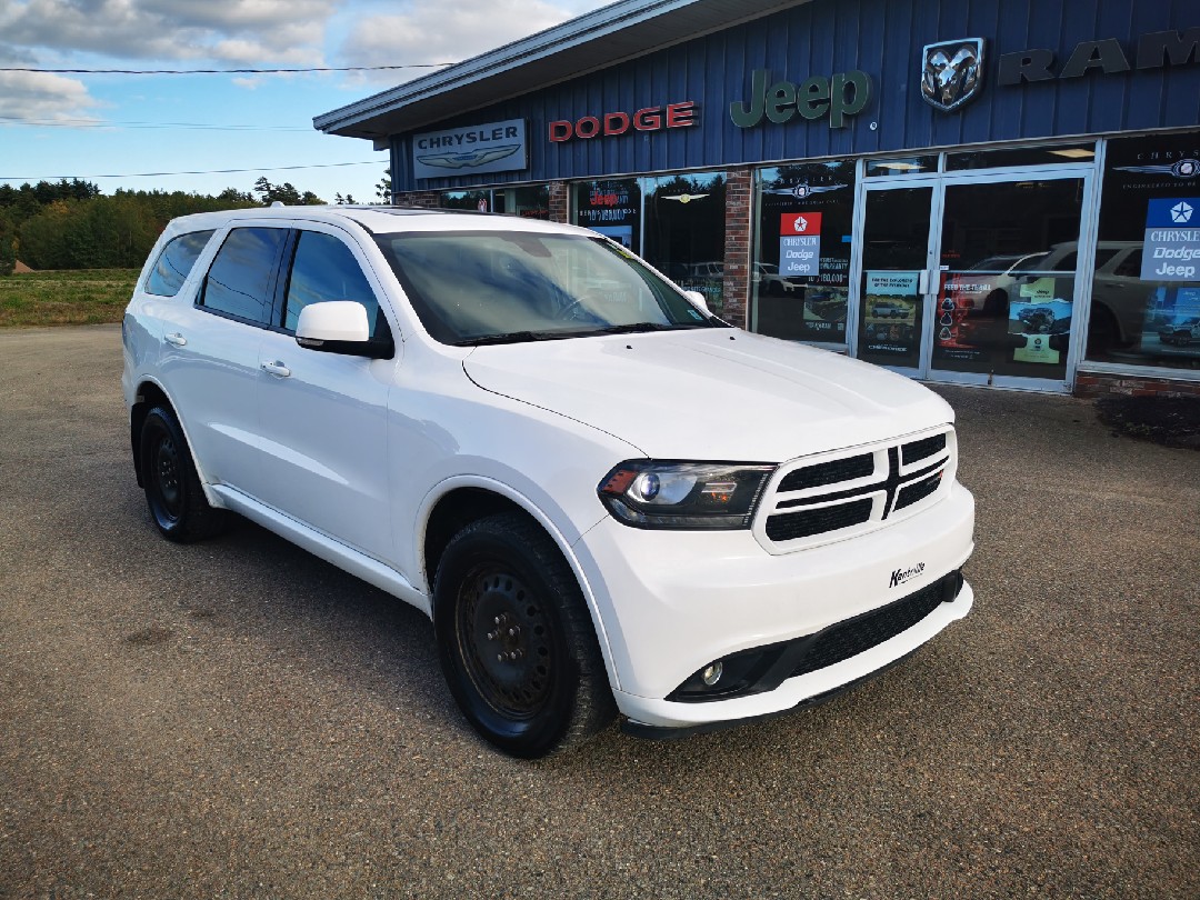 White 2018 Dodge Durango SUV / Crossover All-Wheel Drive Automatic