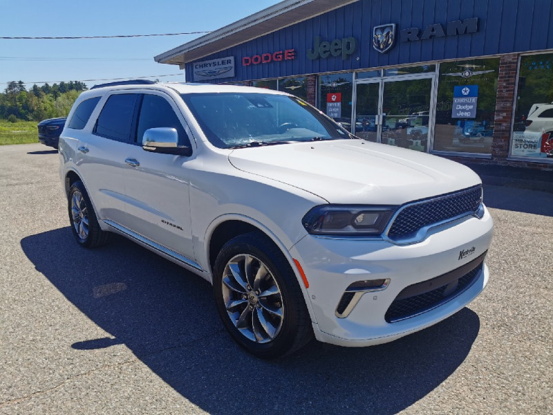 White 2022 Dodge Durango Citadel AWD SUV / Crossover All-Wheel Drive Automatic