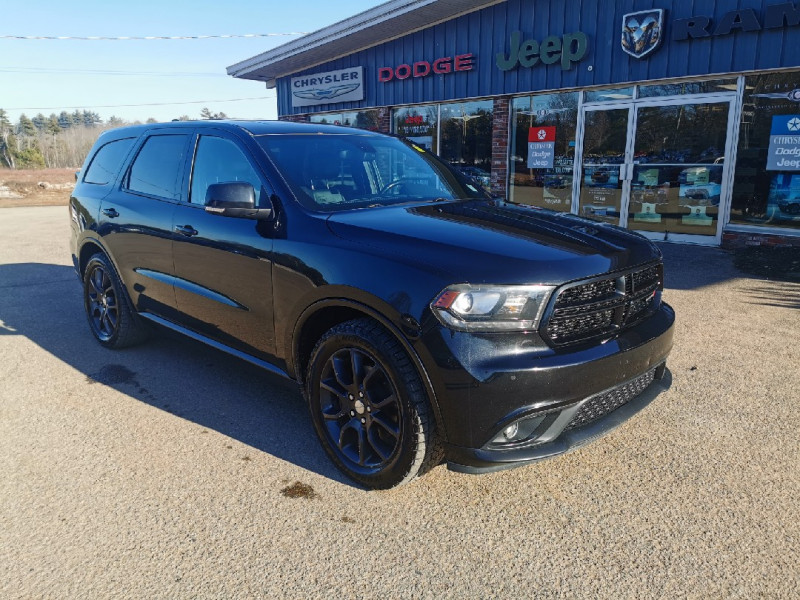Black 2016 Dodge Durango R/T AWD SUV / Crossover All-Wheel Drive Automatic
