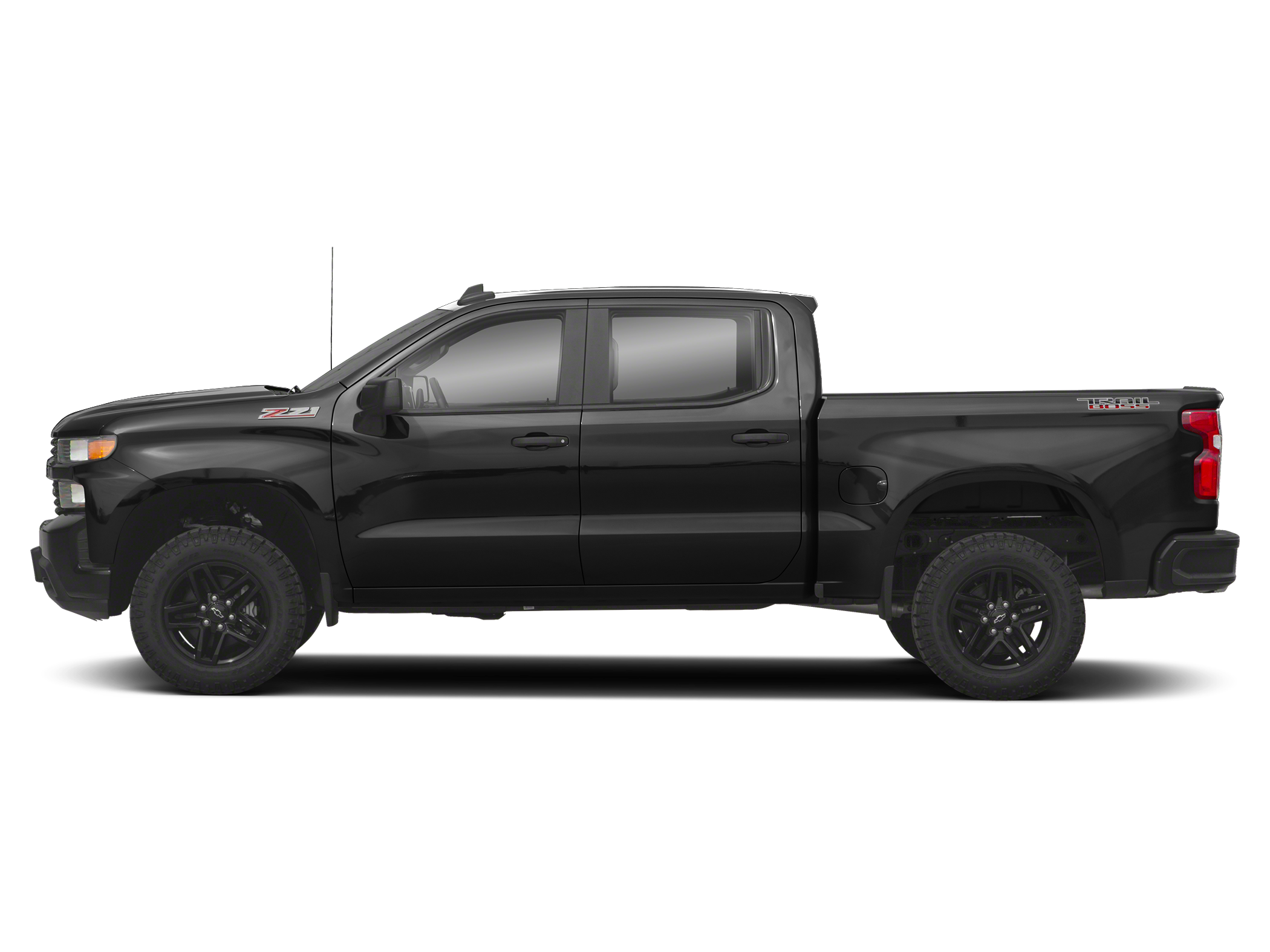Black 2020 Chevrolet Silverado 1500 Pickup Truck Four-Wheel Drive Automatic