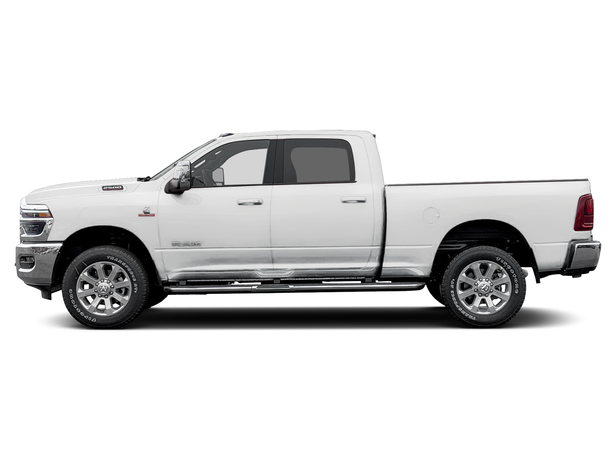 Bright White 2026 RAM 2500 Pickup Truck Four-Wheel Drive Automatic