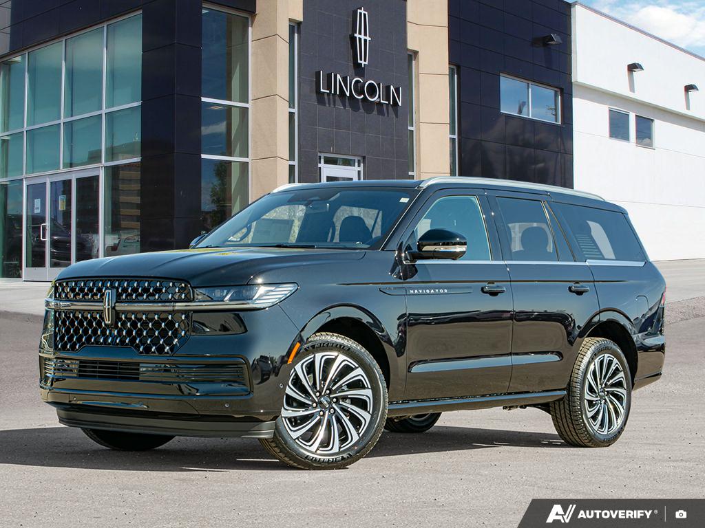 Infinite Black Metallic 2025 Lincoln Navigator Black Label 4WD SUV / Crossover Four-Wheel Drive Automatic
