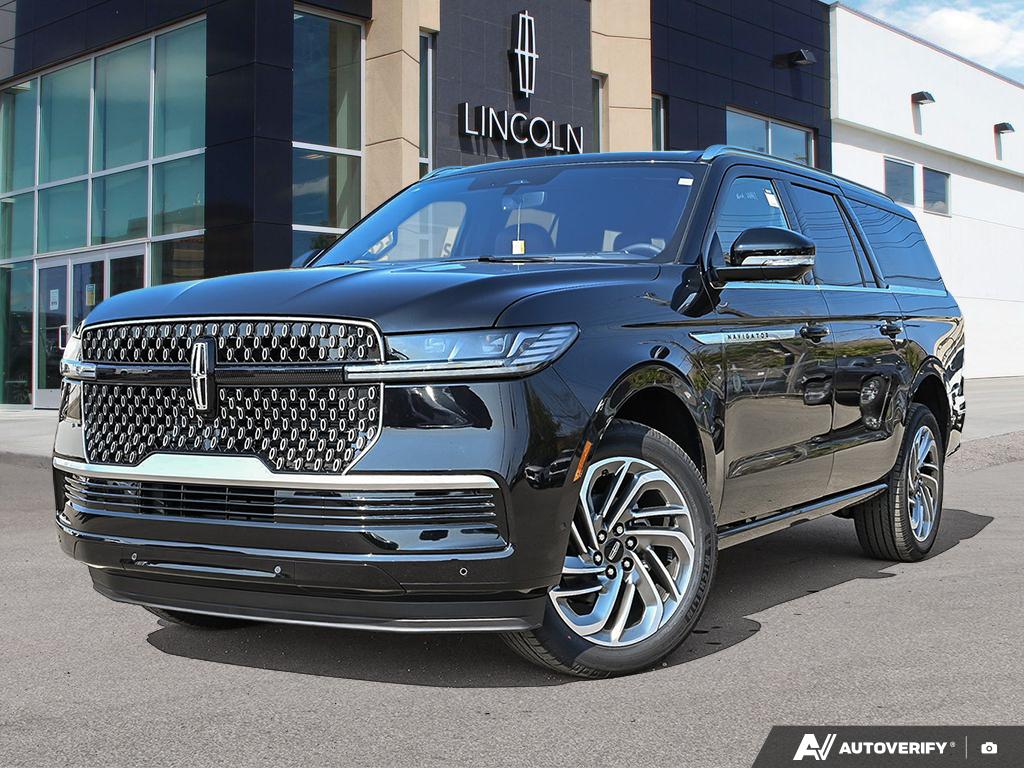 Infinite Black Metallic 2025 Lincoln Navigator L Reserve 4WD SUV / Crossover Four-Wheel Drive Automatic